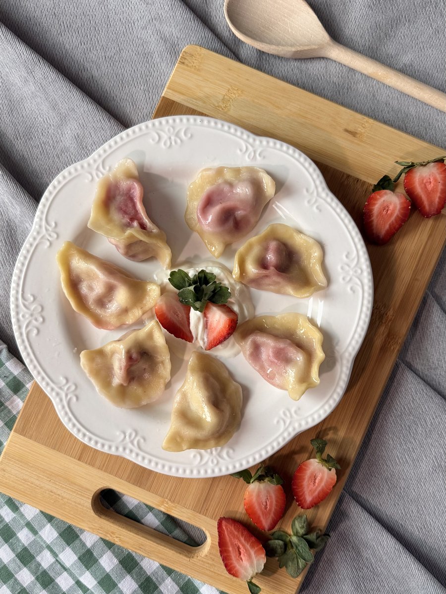 Pierogi z Truskawką